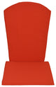 Full Adirondack Chair Cushion, Red