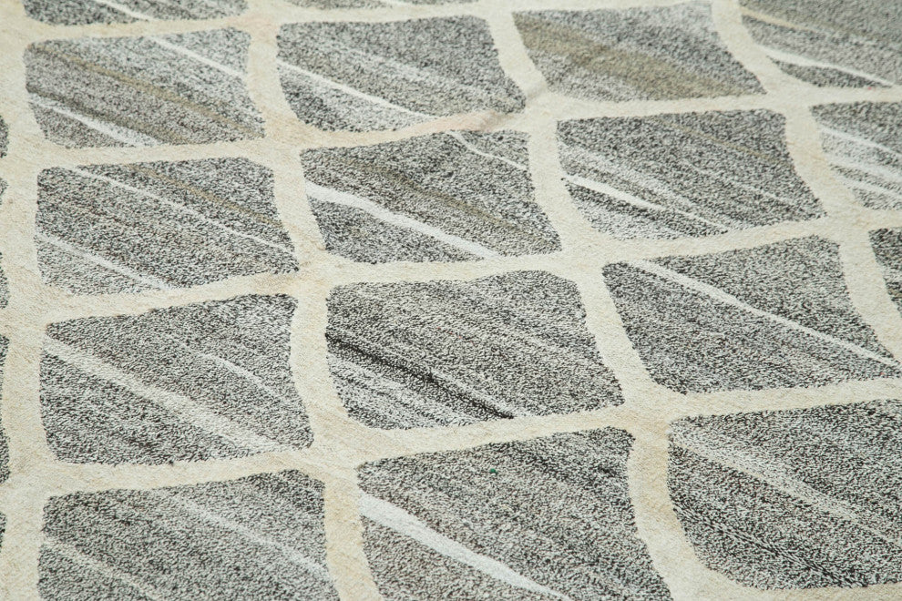 Rug N Carpet - Hand-knotted Turkish 8' 0'' x 10' 1'' Unique Wool Kilim Rug