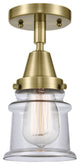 Innovations Lighting 447-1C-AB-G182S-LED Small Canton 1 Light 6" Flush Mount