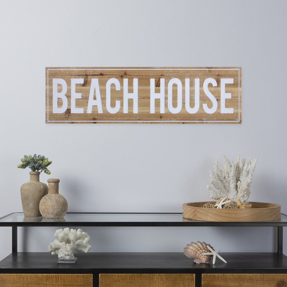 Beach House Wall Plaque