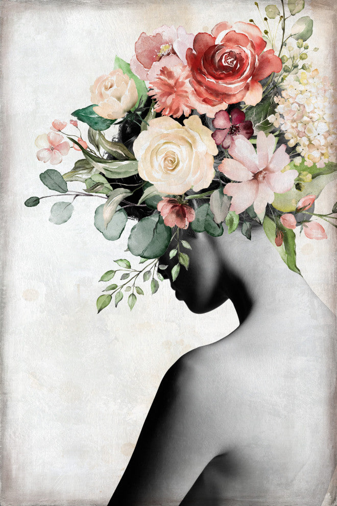 "Unpredictable" Painting Print on Wrapped Canvas, 12x18