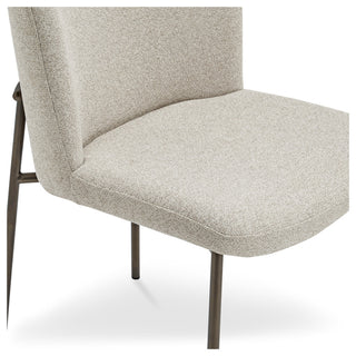 Early Dining Chair Beige-Set of Two