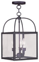 LIVEX Lighting 4037-07 Milford 3-Light Convertible Pendant Light