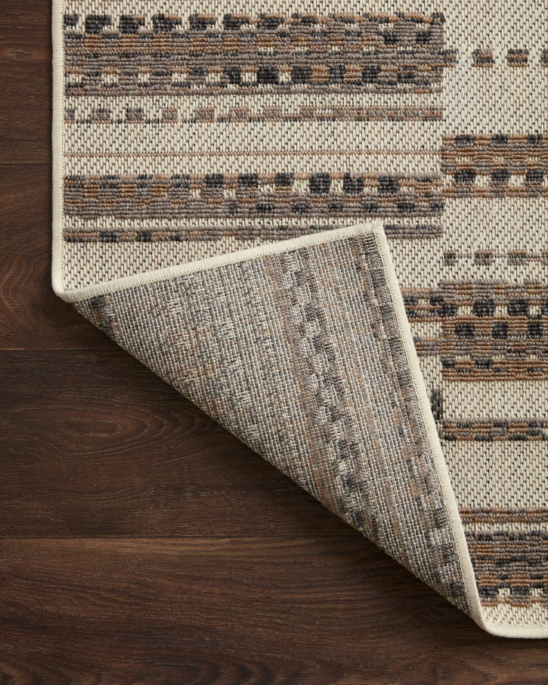 Loloi II Rainier Ivory / Taupe 2'-3" x 7'-7" Runner Rug