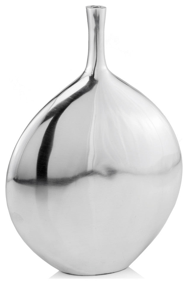 Cuello Long Neck Disc Vase, Large