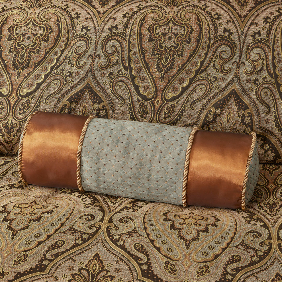 Hampton Hill Canovia Springs 9 Piece Jacquard Comforter Set, King