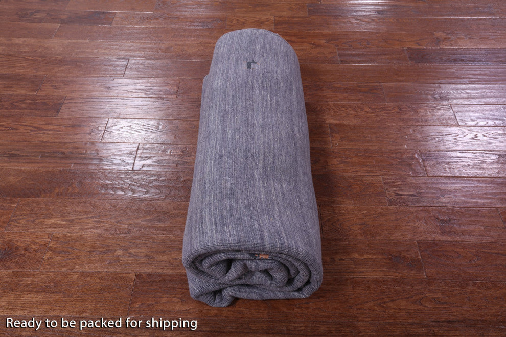 6' 0" X 9' 0" Persian Gabbeh Hand Knotted Wool Rug - Q15180
