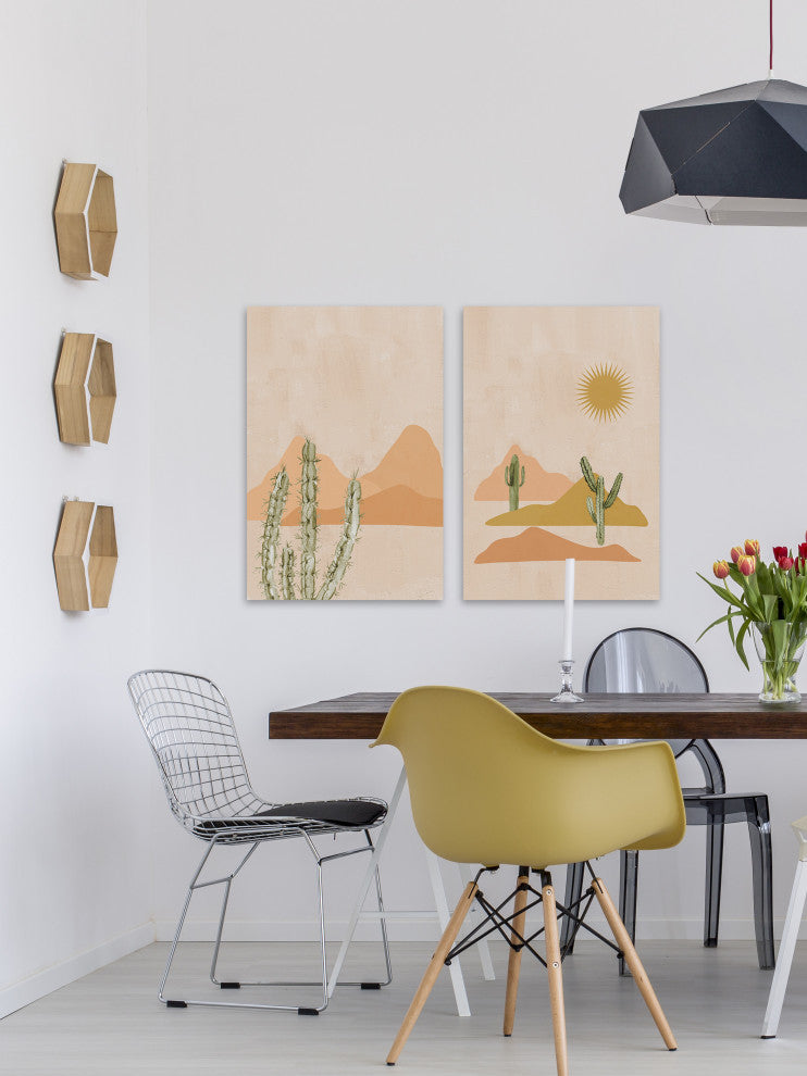 Tough Plants Diptych, 2-Piece Set, 16x24 Panels