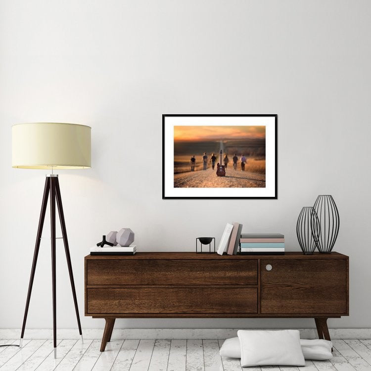 "Velvet Crush" Framed Digital Print by Jake Olson, 38"x28"