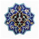 "Mosaic Tile" Paper Print 15th Century Persian Artisan, 20"x20"