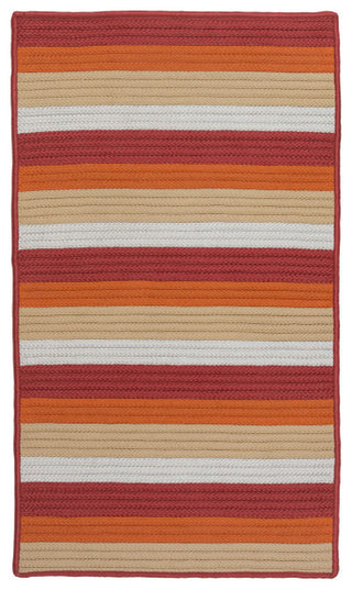 Colonial Mills Rug Norwood Orange Red Rectangle