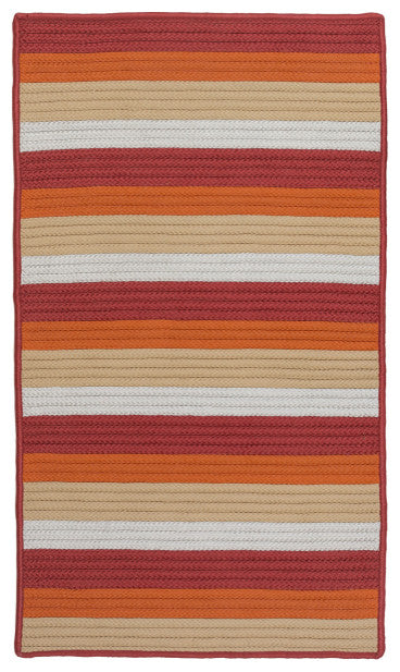 Colonial Mills Rug Norwood Orange Red Rectangle