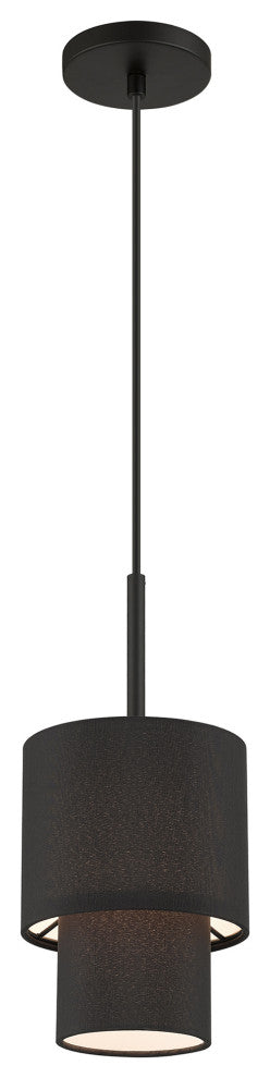 Bainbridge 1-Light Black Mini Pendant