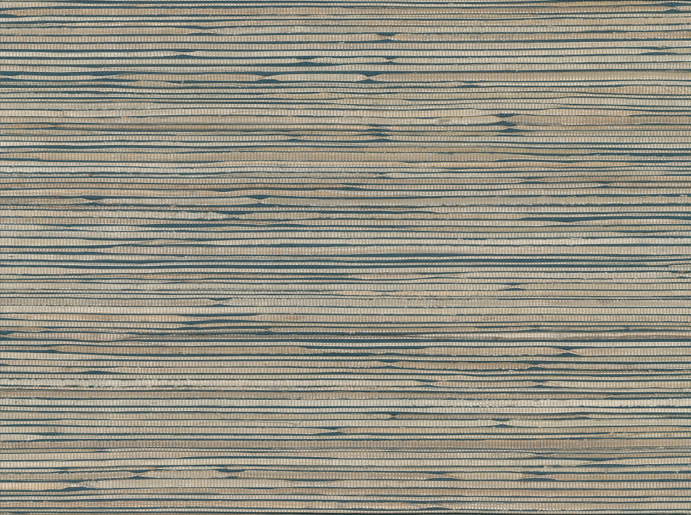 Ranong Champagne Grasscloth Wallpaper Bolt