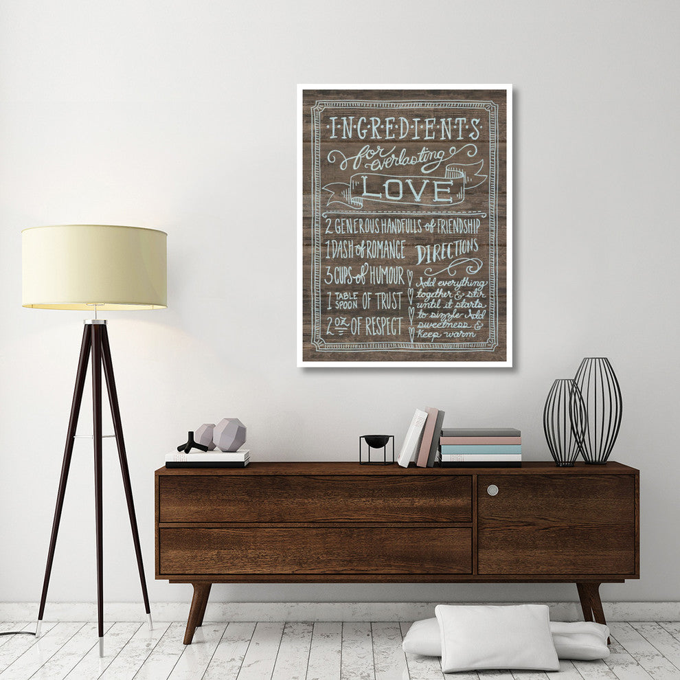 "Ingredients For Life III" Digital Paper Print by Mary Urban, 38"x50"
