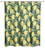 Lemon Pattern 5 71x74 Shower Curtain