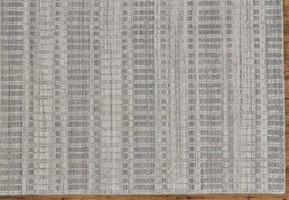 Weave & Wander Odami Rug, Gray/Silver, 3'6"x5'6"