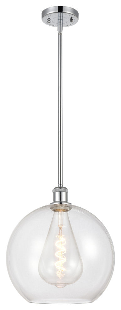 Innovations 516-1S-PC-G122-12 1-Light Mini Pendant, Polished Chrome