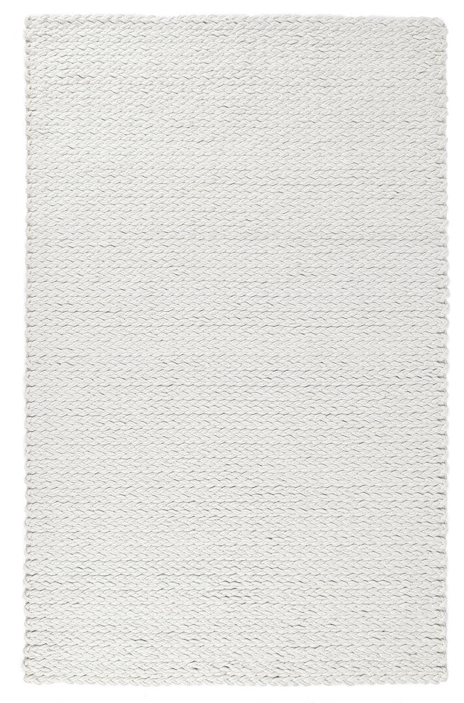 Oxnard Wool Area Rug by Kosas Home, Ivory, 5x8