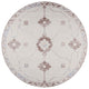 Indoor/Outdoor Sedona SN16 Parchment Machine Washable 10' x 10' Round Rug
