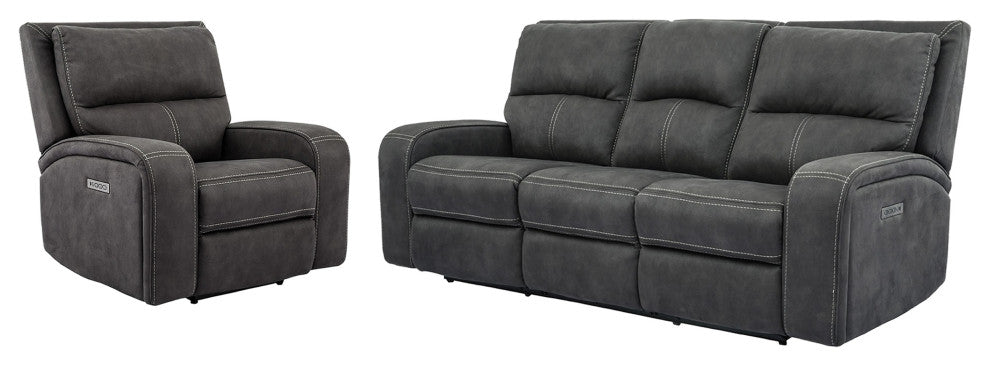 Polaris Kahlua Power Reclining Sofa and Recliner