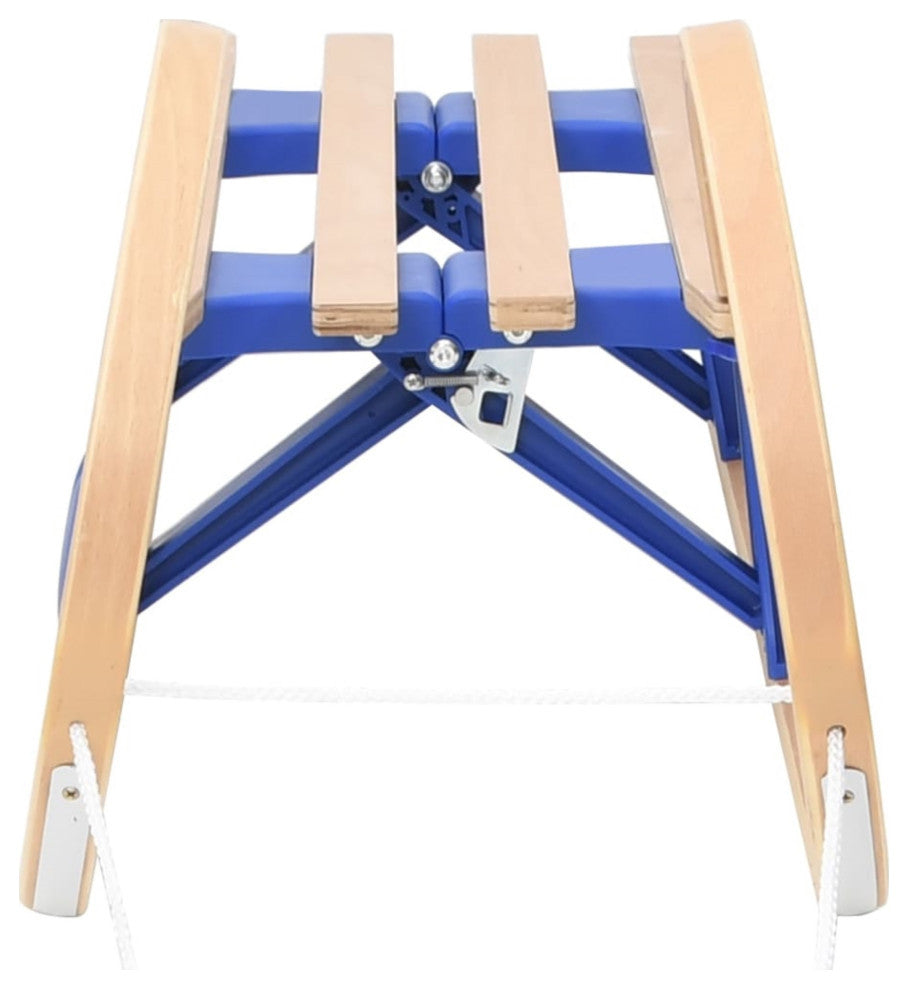 Vidaxl Foldable Sledge 43.3" Plywood