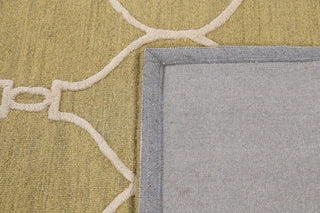 Trellis Oriental Area Rug Hand-tufted Contemporary Wool Carpet 5x8