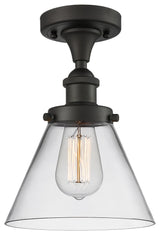 INNOVATIONS LIGHTING 916-1C-OB-G42 Large Cone 1 Light Semi-Flush Mount
