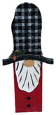 39" Plaid Leaning Gnome