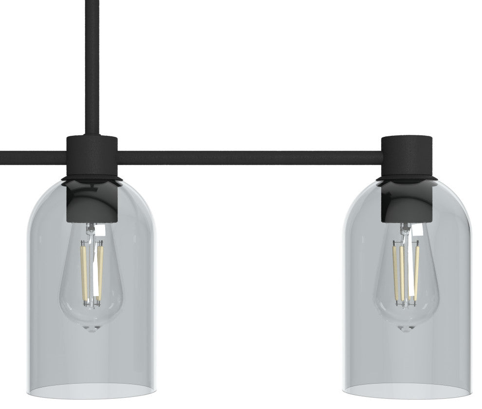 Hunter Lochemeade Natural Iron 4 Light Chandelier Ceiling Light Fixture