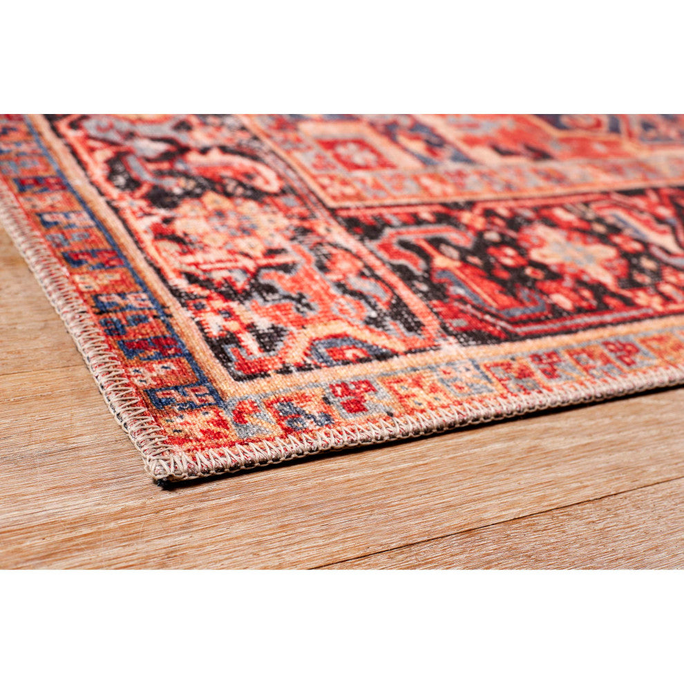 Bergen Heriz Area Rug - Red, 8'4"x11'6"