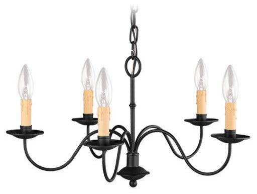 Heritage Chandelier, Black
