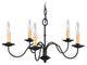 Heritage Chandelier, Black