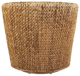Morris Rattan Swivel Chair, Neutral