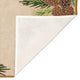 Ravella Forest Border Indoor/Outdoor Rug Natural 2'x3'