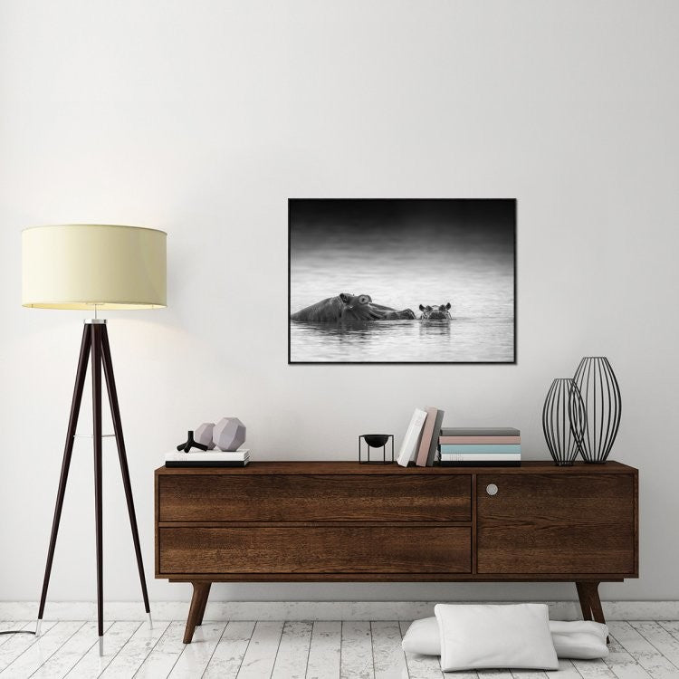 "Eye Level" Framed Canvas Giclee by Jaco Marx, 41x31"