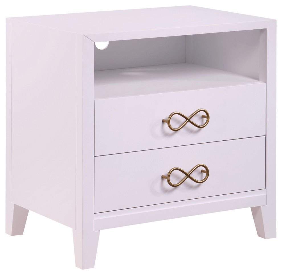 Bowtie Night Stand, Pink