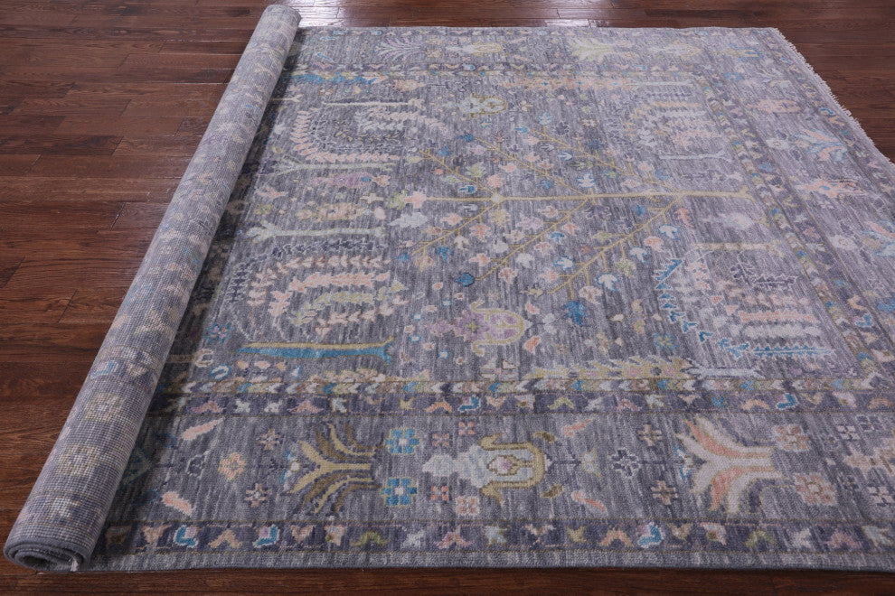 7' 11" X 10' 8" Turkish Oushak Handmade Wool Rug - Q13300