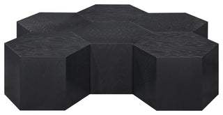 Eternal Modular Coffee Table, Black, 6 Piece