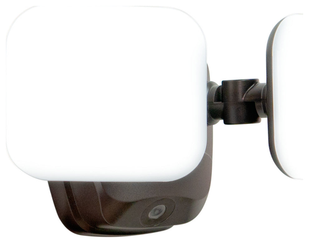 Theta 2 Light LED Outdoor Dusk to Dawn Flood Light Bronze