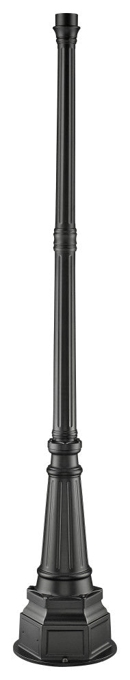 Outdoor Post Collection Outdoor Post in Black Finish