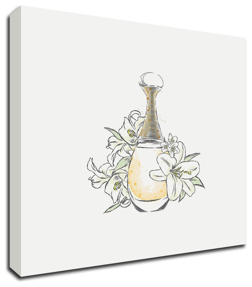 "Perfume III" by Incado, Print on Canvas, 24"x24"