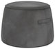 Mitchell Ottoman, Overcast Gray