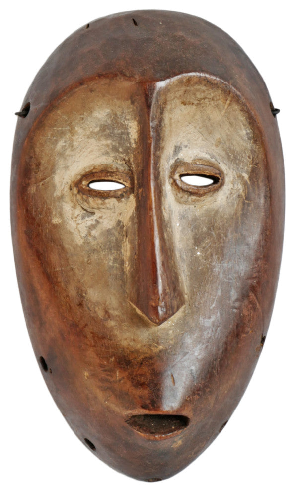 Consigned Vintage Lega Carved Face Mask