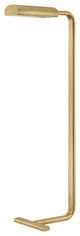 Renwick 1 Light Floor Lamp, Aged Brass Finish