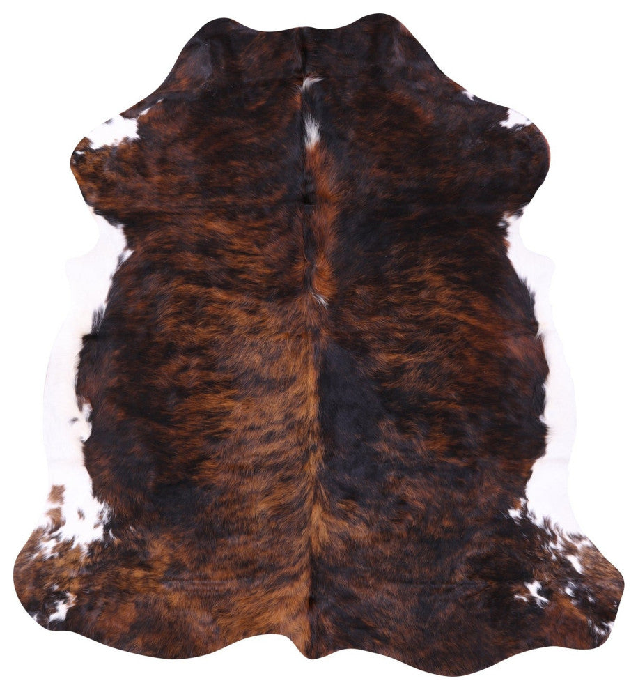 5' 8" X 5' 9" Natural Cowhide Rug C2025