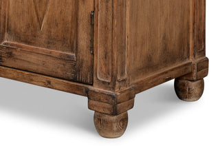 Diamond Wall Sideboard Brown With Drawers