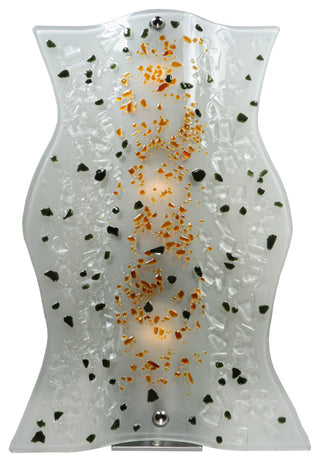 12W Metro Fusion Ice Age Wall Sconce