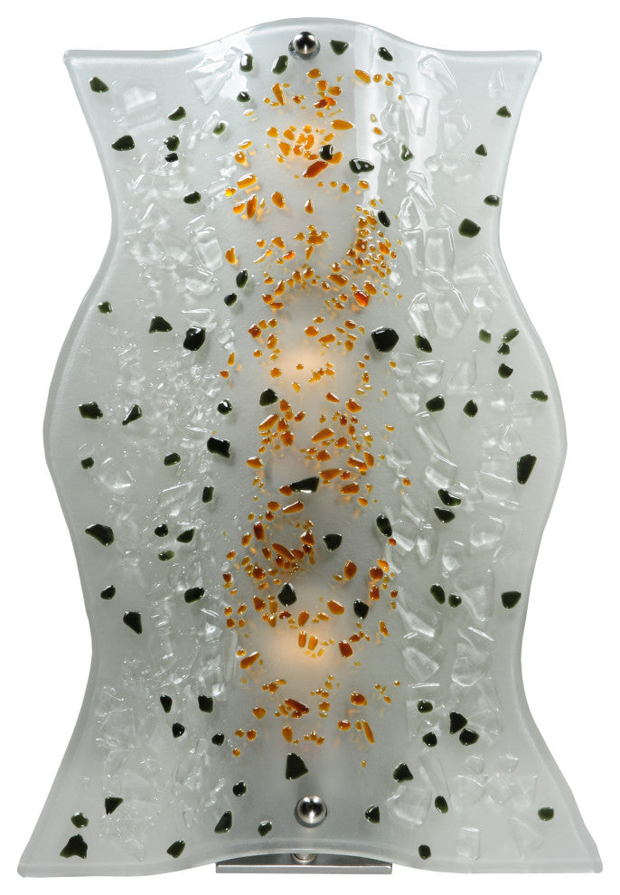 12W Metro Fusion Ice Age Wall Sconce