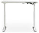 Electric Desk, Fully Motorized Design With Metal Legs & Adjustable Top, White